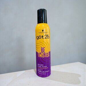 Got2b Be Twisted Air Dry Curl Foam, 8 oz